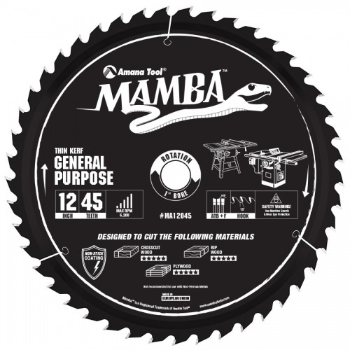 Amana Mamba Saw Blades
